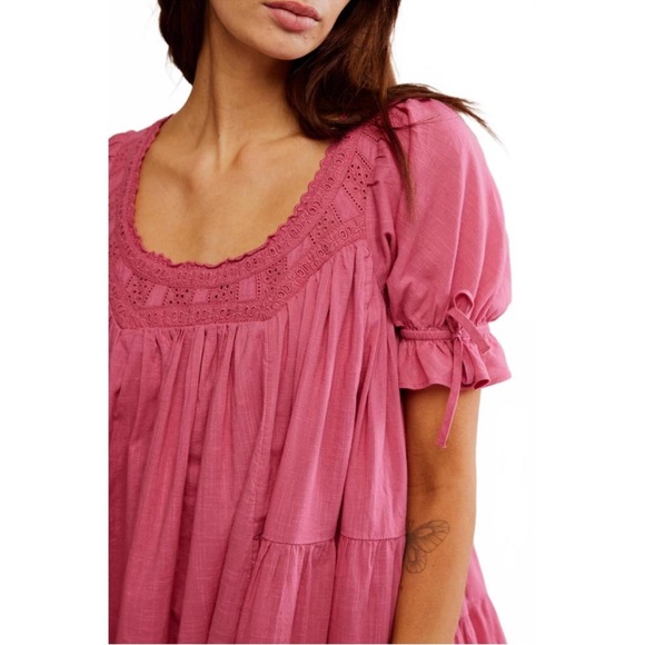 Free People Sandy Shores Babydoll Dress NWT - Picture 2 of 5